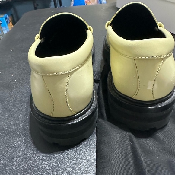 Celine Margaret Cream Chunky Triomphe Platform Loafers - Size 39 New with Box - Picture 5 of 14